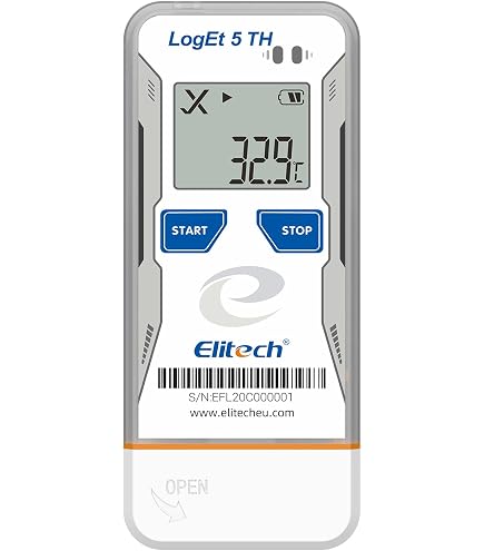 Oumefar Enregistreur Température/Humidité USB - 32000 Points - Affichage LCD
