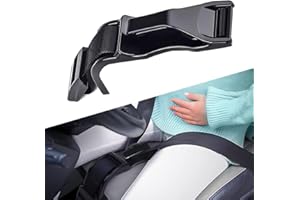 GKKBUFF Regolatore coprisedile Cintura di sicurezza gravidanza Cintura auto donne uomini Comfort la pancia Auto comfort libertà mamme incinte Protezione della pancia per il nascituro (Liscio)