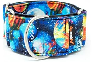 candyPet - Martingale Dog Collar, Special Width, Universe