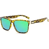 ANDOILT Polarised Sunglasses for Men Women Trendy Vintage Retro Fashion Square Sun Glasses