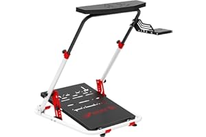 VELPAX Soporte para Volante, Universal Plegable G25 G27 G29 G920 Soporte Plegable per Volante A decuado para Compatible con Logitech para Thrustmaster T300RS TX F458 T500RS