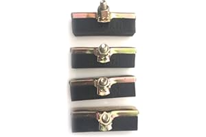 eRadius 4 pastillas de freno de barra de ángulo con lados vintage Raleigh Rodster para bicicleta, color dorado