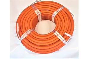 ZaTeChS Tubo per Gas Propan Butan (Molto flessibile) 500cm (5m) | 20bar | Ø9mm (16mm esterno) | Raccordo rapido | -30°C | Pantaloni per fornelli da campeggio | Bobina intera da 50 m o al metro