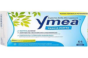 Perrigo Ymea - Pancia Piatta Integratore Alimentare, 64 Capsule