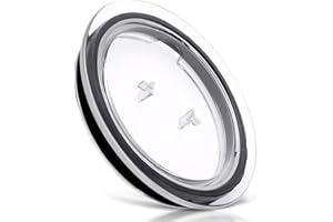 ERTLUTW Milk Frother Lid for Nespresso Aeroccino 3 3R,Plastic Milk Frother-Cover for Nespresso Parts 93271 Milkfrother Lid for Frother Replacement for NespressoAeroccino 3 3R 3593 3594