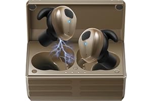 Omana Tappi per le orecchie elettroniche con cancellazione del rumore Bluetooth 5.3 Earpods Protezione dell'udito Auricolari per Caccia/Tattico/Tiro/Militare/Eventi Musicali/Costruzioni/Concerti