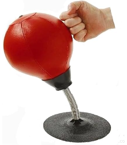 Punching Ball De Bureau WIYETY Sac De Frappe De Bureau Avec Ventouses - Punching Ball Anti-Stress | Cadeau Bureau Défouloir Regali Per Chef