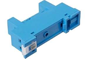 ZOCALO PARA RELE CON BORNES DE JAULA PARA PANEL O CARRIL DIN 35mm RELE SERIES 40.51-40.52 - 40.61 1-2 CONTACTOS PASO 5.0mm 10A FINDER 95.65