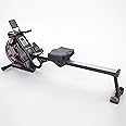 SKY LAND Water Rowing Machine Smooth & Quiet With Bluetooth App,Equip Gadget Support,Soft Seat,Lcd Digital Monitor & Max User Weight 130Kgs
