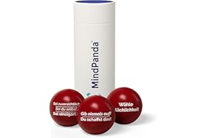 MINDPANDA Motywacyjne piłki antystresowe NIEMCY (czerwone)