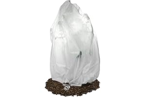 ECOSOUL HaGa-Welt.de Housse d'hivernage Non tissée 50 g/m² Protection Contre Le Gel des Plantes en Pots et rosiers 220cm x 240cm Blanc