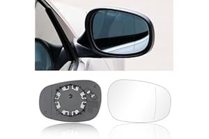 Altsbaos 1PCS Ersatzspiegel Rechts Kompatibel mit BMW 3er E90 E91 E92 E93 2009-2013 Spiegelglas Beheizbar 1er E81 2009-2012 Spiegelglas Außenspiegel 1er E88 2012-2013（51167252894）