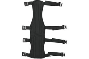 ‎ELTORO elToro Armschutz Curdora Sport Unterarmschutz mit Clip-Verschluss, 4 Streben, Schutz für Bogenschießen Armschoner Recurvebogen Compoundbogen