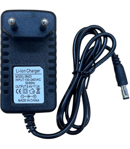 Alimentatore 8.4V 1.2A TOP CHARGEUR - Caricabatterie DC Con Connettore 5.5mm - Foto 3