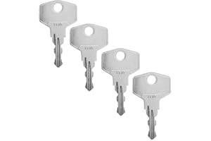 Ersatzschlüssel 4 STK. für kj-vertrieb Fenstergriffe - Nr. 1110