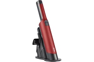 ‎SHARK Shark WandVac 2.0 kabelloser Mini-Handstaubsauger, klein und leicht, leistungsstarker Akku-Handstaubsauger mit Boost-Modus, Tier- und Staub-/Fugendüsen, Ladestation, Orangerot, WV270EUSB