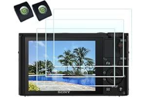 HUIPUXIANG RX100 VII Displayschutz Displayschutzfolie für Sony RX100M7 RX100VII RX100VI RX100V RX100IV RX100III RX100II RX100 Digitalkamera,0,3 mm Härtegrad 9H gehärtetes 3+2 Stück