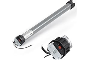 jarolift Elektronischer TDEF 30/13 Funk Rollladenmotor Funk-Rohrmotor, SW60, Zugkraft 62 kg, Komplettset, Blockiererkennung, Überlastungsschutz