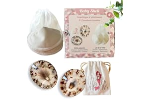 BABY SHELL Conchas de lactancia + Almohadillas Reutilizables | Protector pezón | SMALL