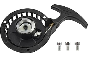 POWERMOTOR PowerMootor Universal Seilzugstarter Ersatz für 40-6 2-Takt Motor 43ccm 47ccm 49ccm 50ccm Mini Pocket Bike Dirt Bike Scooter ATV Quad 4-Rad