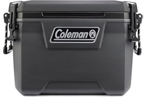 ‎COLEMAN Coleman Convoy Hochleistungs-Kühlbox | 27L - 22L Fassungsvermögen | Hält EIS bis zu 5 Tage lang | Vollschaumisolierung | Große, tragbare Eisbox für den harten Einsatz im Freien & auf Baustellen