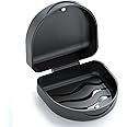 BVN Dental Braces Box, Denture Container, Dental Splint Box, Prosthesis Box, Braces Box, Clamp Box, Box for Dentures, Prosthesis Box, Prosthetic Container, Denture Box, Black