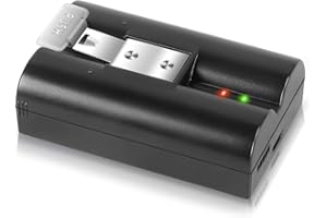 BSIOFF Bisoff 6040mAh Rechargeable Battery for Ring Video Doorbell Compatible with Stick Up Cam Battery(2nd & 3rd Gen),Spotlight Cam and Peephole Cam 1Pack