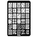 Perfect Summer Nail Art Stamping Plate Image Gel Nail Polish Manicure Printing Template DIY Decoration #22