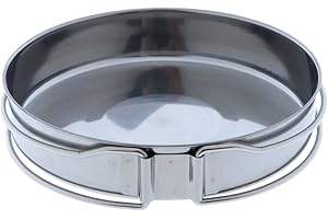 FLAMEER Lightweight Outdoor Camping Cookware Frying Pan Pot with Folding Handle 3cm