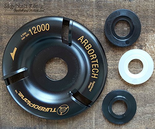Arbortech TURBO Plane Turboplane inkl. Schutzbrille – Frässcheibe für Holz / Winkelschleifer - 2