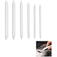 Blending Sticks for Art, 6 Pcs Drawing Stumps, Blending Stumps and Tortillions Set, Art Blending Set, Blending Stubs Shading Stumps Drawing Artist DIY for Artists Student Sketch Drawing Tools