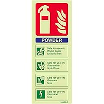 vsafety 11003 ac-g cartello estintore, schiuma spray ID non bollore