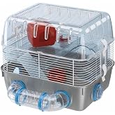 Ferplast Combi Hamster Cage, 1 Fun Rodent Cage, Small Animal Cage, Hamster Accessory Included, 41 x 30 x Y 33 cm.