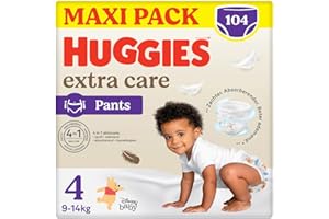 ‎HUGGIES Huggies Extra Care Pieluchy, Rozmiar 4