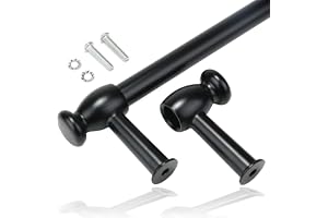 SPARES2GO Universal 'Cut to size' ugnsspisdörrhandtag/handduksstång