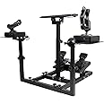 Dardoo Flight/Racing Game Racing Wheel Stand Compatible with Thrustmaster HOTAS Warthog Logitech G25 G27 G29 G920 Racing Simulator Cockpit, Not Included Wheels,Pedals,Throttle,Joystick