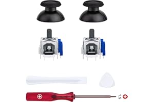 Mcbazel TMR elektromagnetyczne joysticki narzędzie zastępcze do kontrolera PS5, akcesoria zamienne z analogową nasadką 3D do kontrolera PS5 DualSense / DualSense Edge