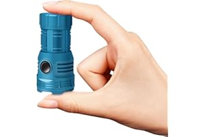 YANGTAI Mini latarka LED, bardzo jasna, ładowana, 50 0000 lumenów, 8 trybów świecenia, 8 x LED, wodoszczelna, taktyczna, mała latarka do aktywności na świeżym powietrzu, wędrówek, sytuacji awaryjnych, na