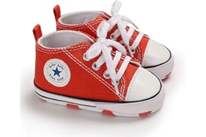 DEBAIJIA Chaussures pour ​Tout-Petits 0-18M Bébé Baskets Enfants Légér Semelle Souple Antidérapant Filles Garçons