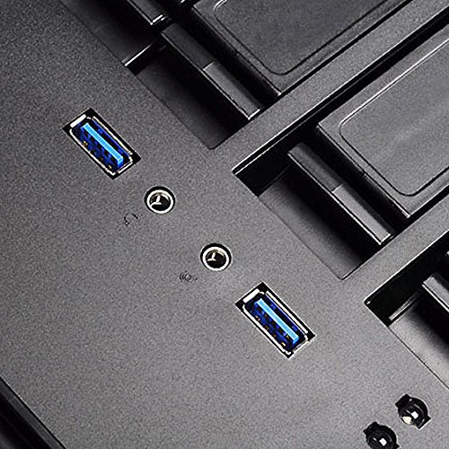 SilverStone SST-DS380 – Case Storage Mini-ITX Computer-Gehäuse mit Fronttür, 8x 3.5″ HDD Hot-Swap Einschübe, schwarz - 9