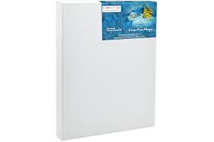 CHELY SIGLO Chely Intermarket | 39A1A | Lienzo para pintar con oleo 18x24 cm, perfil 37mm, Pre-estirado 100% algodón. Color blanco 280grs(561-18x24-0,25)