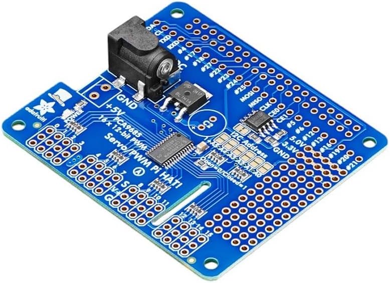 Adafruit 16-Channel PWM / Servo HAT for Raspberry Pi - Mini Kit