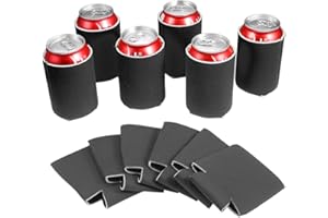 WEIYE Sublimation Blanks Can Cooler - 12 pcs Neoprene Beer Coolers Great for DIY Projects for Wedding, Bachelorette Party, Birthdays
