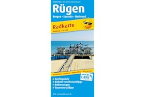 Rügen, Bergen - Sassnitz - Stralsund: Radkarte mit Ausflugszielen, Einkehr- & Freizeittipps, wetterfest, reißfest, abwischbar, GPS-genau. 1:75000 (Radkarte: RK)