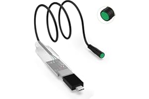 VARSTROM Cable de programación USB para Bafang Mid Motor BBS01/02 BBSHD y G0900 Ebike Hub Motor para cambiar parámetros 39.4 pulgadas (100 cm)