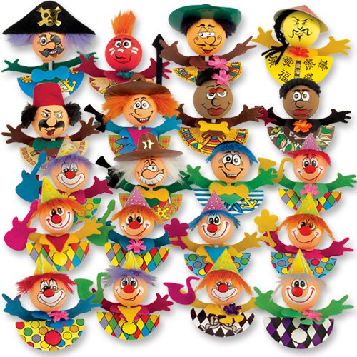 Preisvergleich Produktbild 20 Lustige Einstecker, sortiert