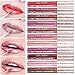 ROPALIA Glitter Lip Gloss Metallic Matte Shimmer Liquid Lipstick Beauty Cosmetic