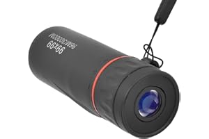 LAZMIN112 Mini telescopio monoculare 99x99, mini telescopio monoculare con zoom a bassa luminosità Telescopio trasparente per visione notturna per eventi sportivi di birdwatching