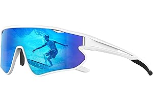 HENGOSEN Sports-Sunglasses Polarised-Sunglasses-Mens Cycling-Running Sun-glasses : Driving Motorbike Fishing UV400 Protection