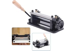 Aohuada Machine à peler Le cuir Fendeuse manuelle Leather Éplucheur Splitter Poignée En Cuir Éplucher Outil En Cuir Skiver Outil Manuel En SkiverÉplucher Splitte Machine